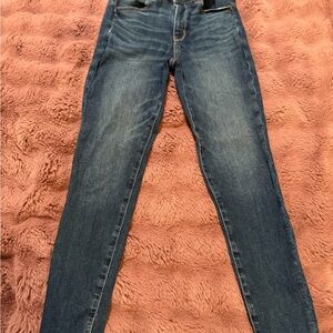 American Eagle Outfitters Dark Blue Skinny Jeans